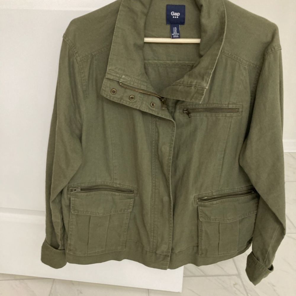Gap Olive Jacket - image 1